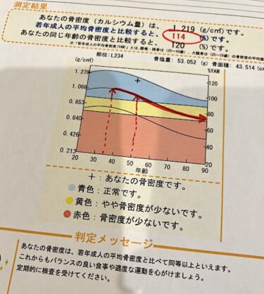 【InBody】9月の結果と骨粗しょう症検診